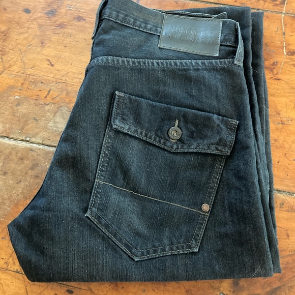 Men’s Levi Signature Black Jean Sz: 32Wx30L - Picture 3 of 6